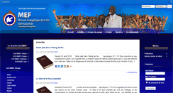 Desktop Screenshot of mef-int.org